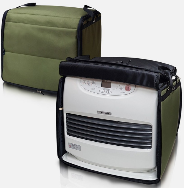 준토 신일 팬히터 1200가방 꺼낼필요없는 국산 가방[이동링+파우치무료], 모델1200가방 카키, 1개