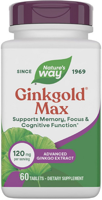 네이쳐스웨이 징크 골드 안토시아닌 120mg 60정, 1개