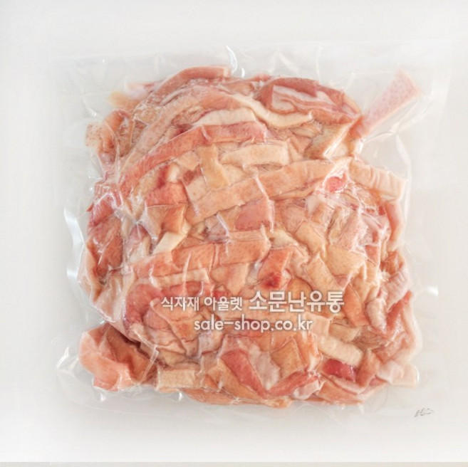 돈피(돼지껍대기) 1kg(국내산), 1개, 1kg