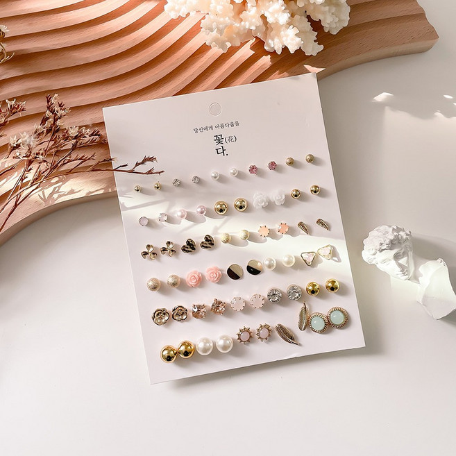 귤팩토리 60개 귀걸이 ver.8 세트 60피스