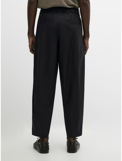 마시모두띠 남성 더블 핀턱 코튼 팬츠 00148700401 3142978