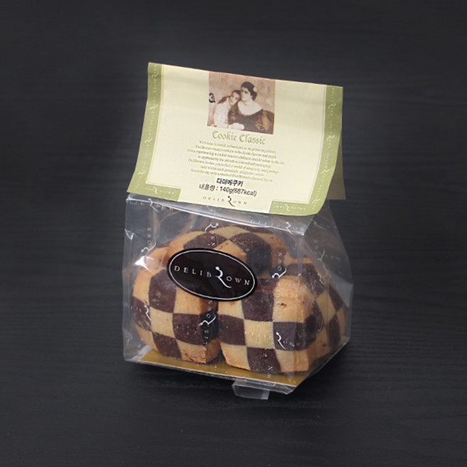 델리브라운 수제 카페쿠키 브라우니 * 3개입, 140g, 3개
