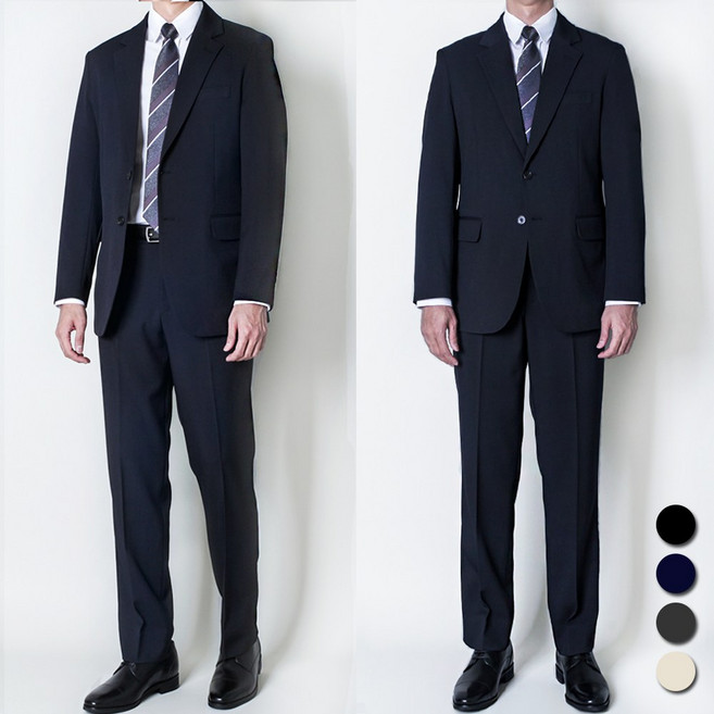디아웃핏 남성 정장세트 사계절 캐주얼 기본 수트 면접 결혼식(S~4XL)