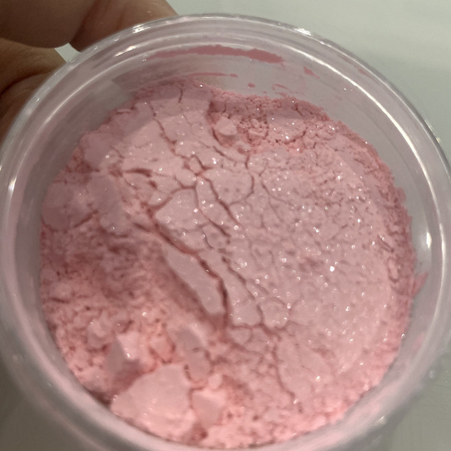 亮晶晶定妝粉 蜜粉散粉 控油持久 晚安粉 微閃珠光 閃粉高光 细闪蜜粉 防水防汗 大容量 珍珠白蜜粉 學生粉餅, 1個, 02#櫻花粉【微閃】帶粉撲,6g