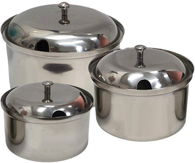 업소용 주방 설탕 소금 후추 조미료 스텐 양념통 식당 국밥 설렁탕 테이블 새우젓 고추가루 소스통, 깔끔 양념통 특대 레1