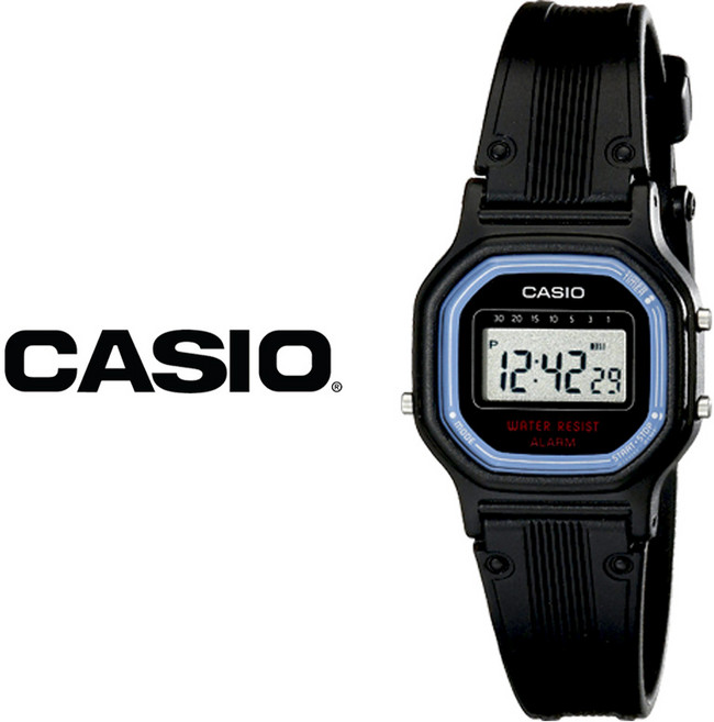 카시오 CASIO 아동 어린이 전자 손목시계 유아용 초등학생 패션시계 LA-11WB-1