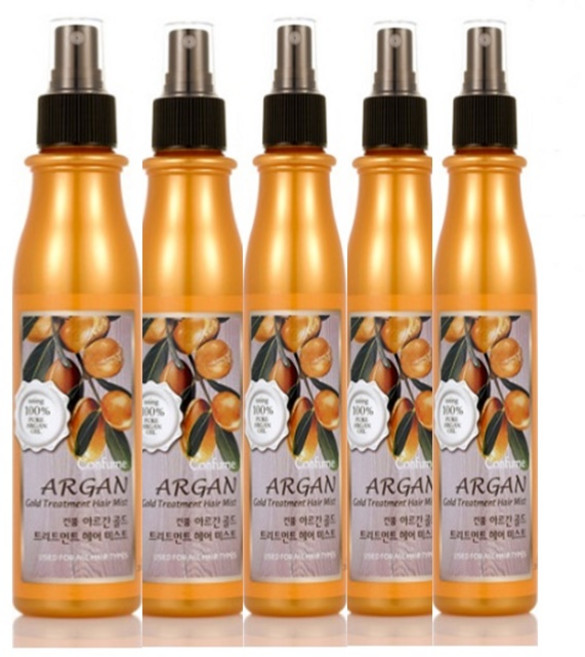 과일나라 웰코스 컨퓸 아르간 골드 트리트먼트 헤어 미스트 200ml, 5개