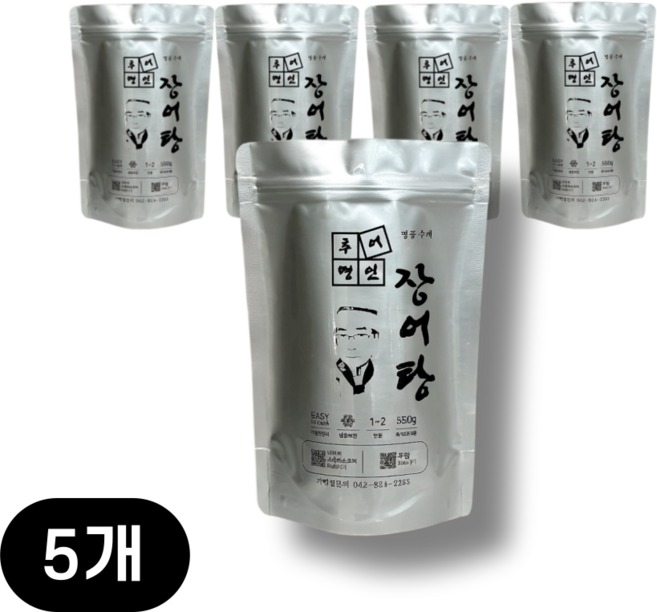 추어명인 장어탕 550g, 5개