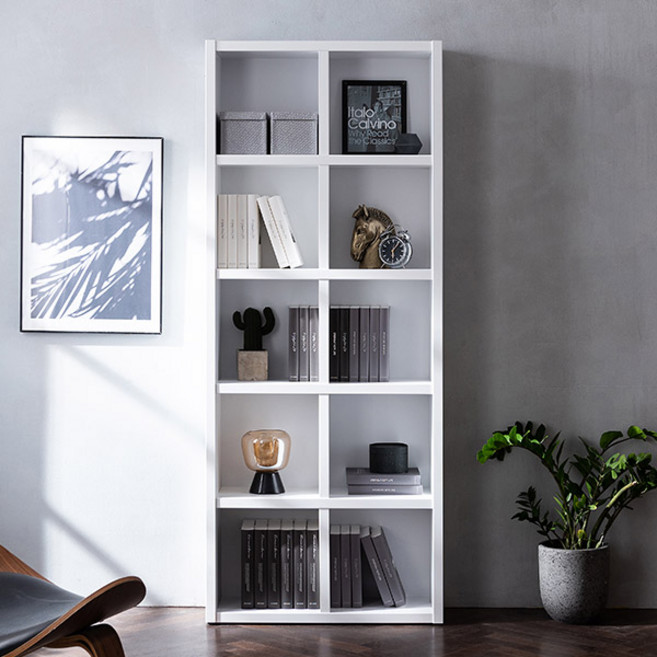 [삼익가구] 테디 800 5단 책장, 화이트