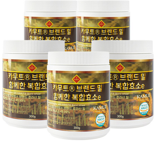 두손애약초 카무트 브랜드밀 함께한 복합쇼소e, 5개, 300g