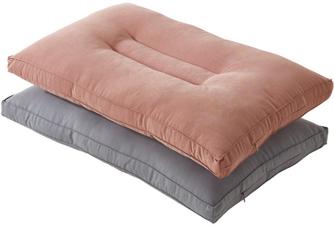 킹리치 통째로 빨아쓰는 베개 잠솔솔베개 C커브 높이조절 숙면 경추베개 세탁가능, 인디핑크, 1개