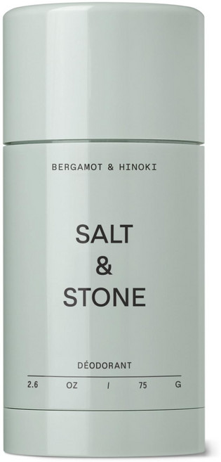 SALT & STONE Deodorant Bergamot Hinoki 솔트앤스톤 데오도란트 베르가못 히노키, 75g, 2개