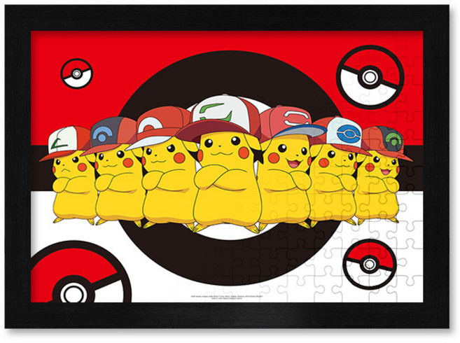 500피스 직소퍼즐+액자세트 - 포켓몬스터 악동 피카츄 (액자포함), 1개