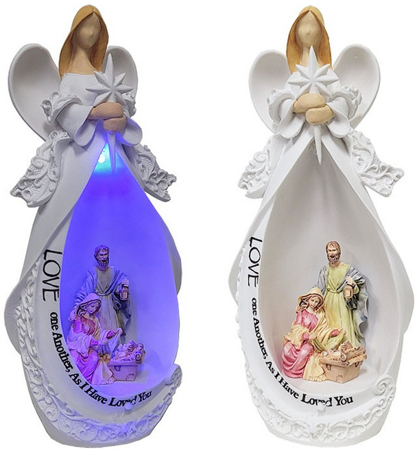 가톨릭천주교성물 LED 사랑별 천사 성가정