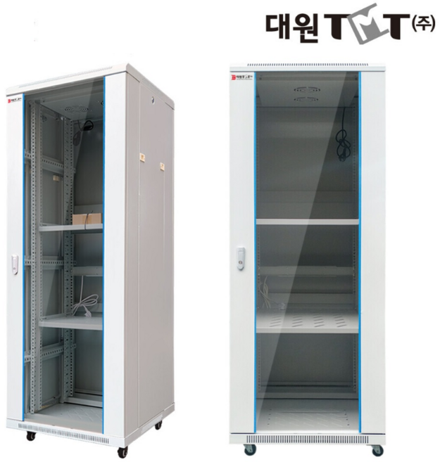 대원 슬램 허브랙 37U H1800xD600xW600 통신랙 DW-HS1800, 1개