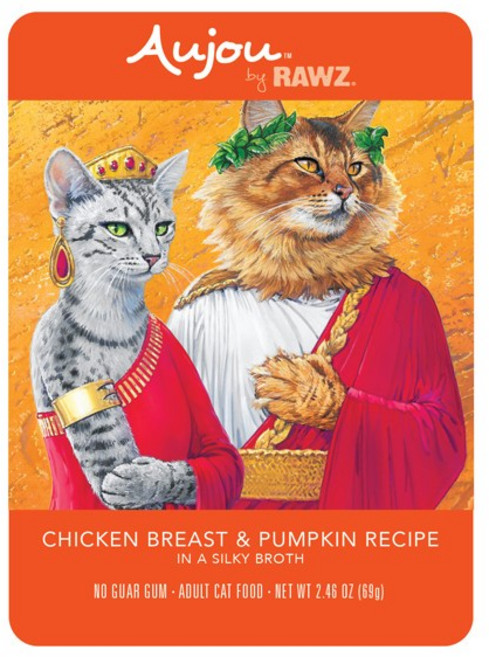 로우즈 캣 슈레디드 습식사료, 오쥬바이 로우즈 (치킨가슴살&호박)파우치