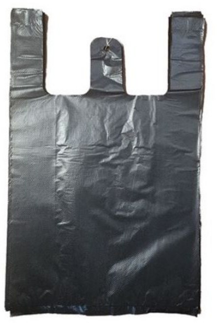 리벤스 손잡이 비닐봉투 검정, 12L, 200개