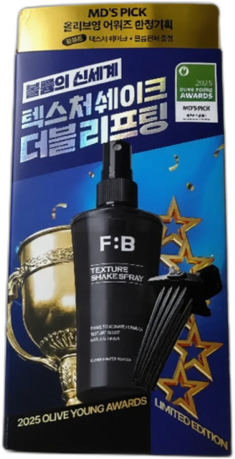 포뷰트 텍스처 쉐이크 스프레이 +볼륨핀처 M /, 1개, 100ml