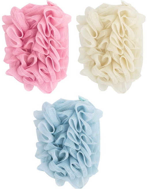 투데이리빙 3개 세트 바디 스크럽 샤워 글러브 자극 없는 양면 세안 세면 장갑 때타올 각질 제거 때밀이 등밀이 목욕 샤워 고리 걸이 때타올, 1세트, 3개입, 혼합색상