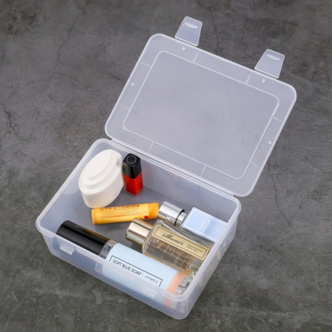 멀티 투명 플라스틱 수납케이스 정리 소품케이스, 본상품, 1개