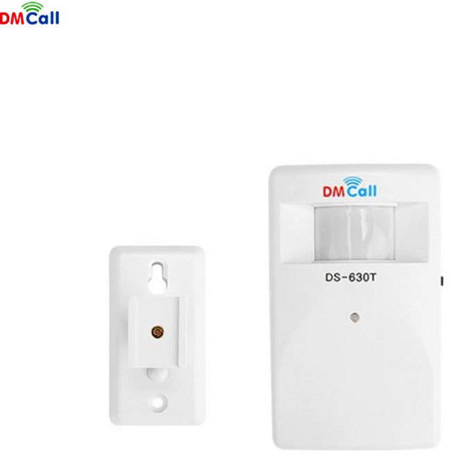 DM 중거리용 무선 센서 송신기 차임벨 호출기 손님알리미 동작감지기 적외선센서 호출벨 방문알리미 무선호출기 650R 호환 콜벨 센서벨, 1개