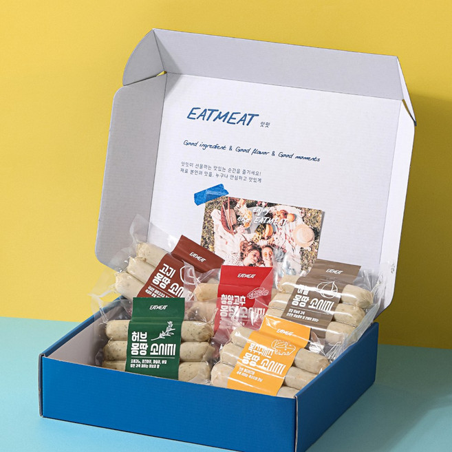 잇밋 수제소세지 선물세트 집들이선물 명절선물 보존료 아질산나트륨 무첨가, 1개