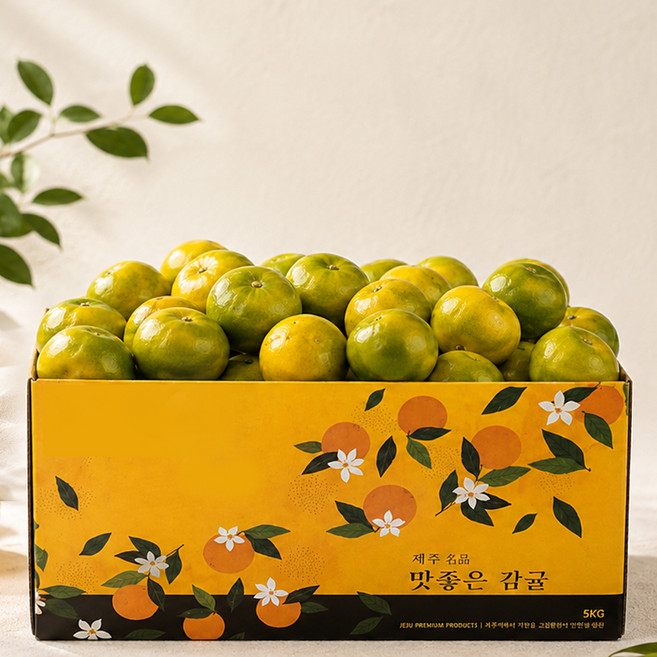 행복 제주 햇 감귤 고당도, 1박스, 9kg (소과)