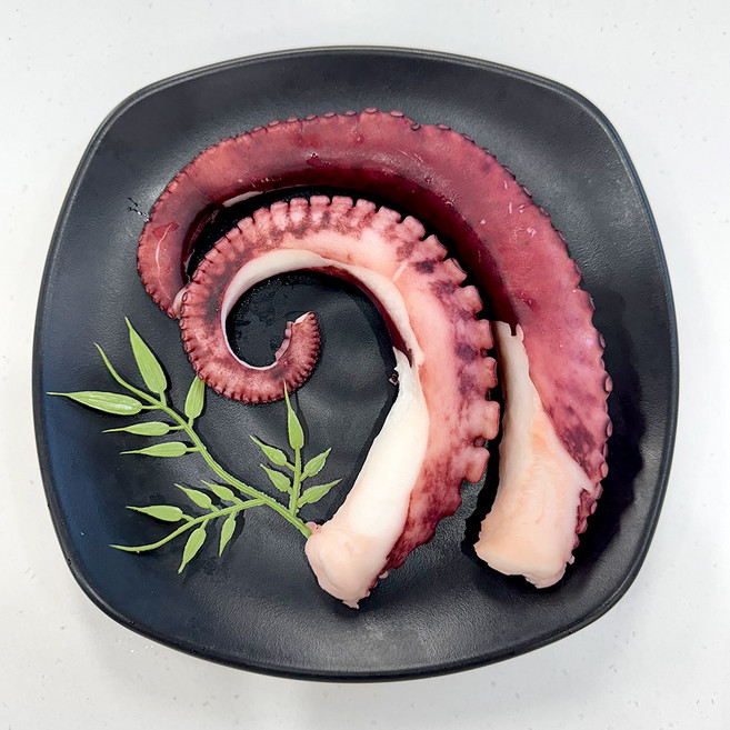 자숙 문어다리 2족 냉동문어 문어족 숙회 통족, 1개, 300g