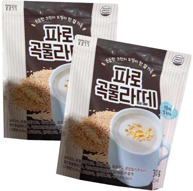 일일곡식 파로 곡물라떼, 2개, 300g