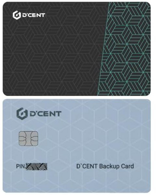 디센트 올인원 카드형 지갑 + 백업 패키지