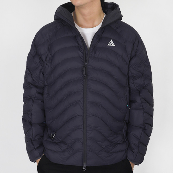 5위 - 나이키 ACG THERMA-FIT 라바 플로우 ADV 후드 패딩 재킷 아웃도어웨어 그리드 아이언