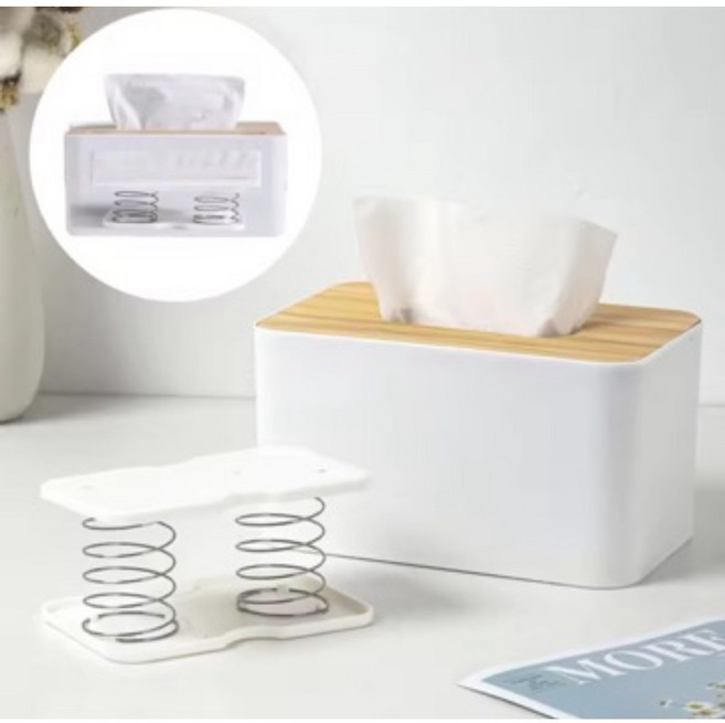 리틀띵즈 꺼내기 쉬운 티슈 스프링 디스펜서, 1개