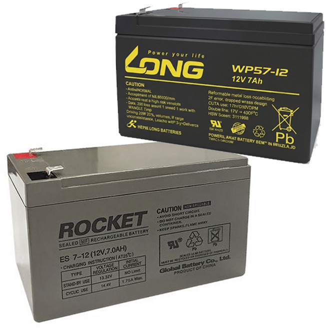 [연축전지]로케트 ROCKET ES7-12 12V 7A 추가구매 롱배터리