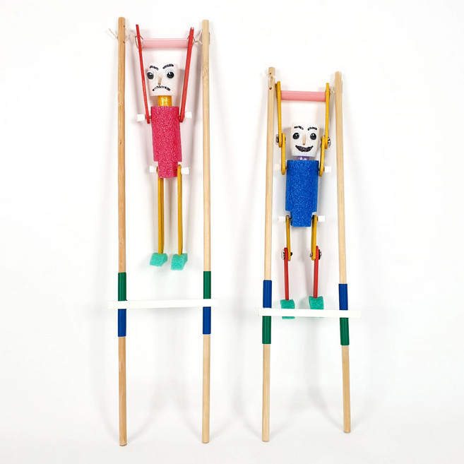 [아트짱] 기계 체조 선수 만들기 / 패키지 DIY 세트 창작 교구 수업, 1인용