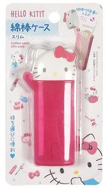 산리오 정품 휴대용 소품 보관함, 헬로키티, 1개