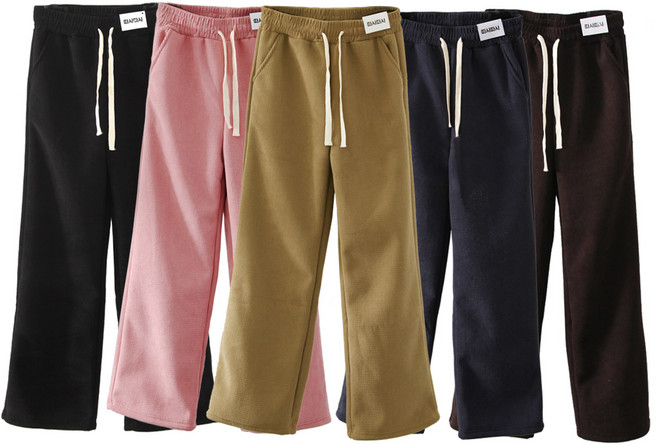 기모 코듀로이 팬츠 스트레이트핏 와이드 겨울 골덴 바지