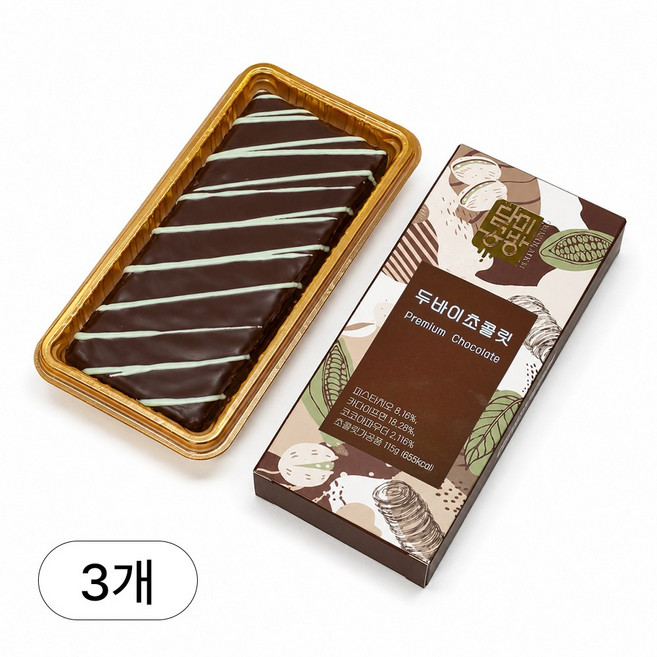 [달미공방] 두바이 초콜릿 115g 3개