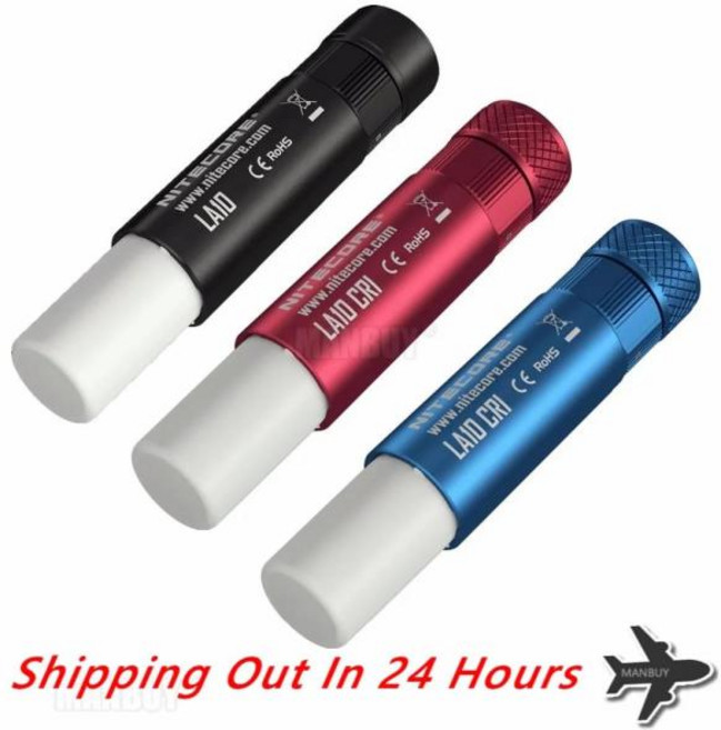 2024 NITECORE 하이 CRI 미니 EDC LA10CRI 캠핑 니치 219B LED 손전등 AA 독서 랜턴 램프 토치 야간 조명 85 루멘, 1개