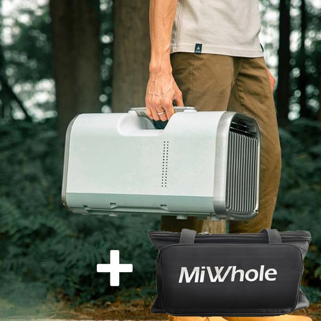 계절마감 특가! 미홀 4세대 K2 Max 캠핑 야외 휴대용 에어컨 이동식 에어쿨러 1500W 수납백포함 리모컨포함 한국형 코드