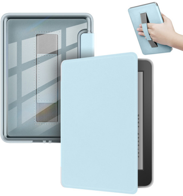 킨들 페이퍼화이트 2024 2022 2021 1 2 3 4 5 6 12세대 11세대 10세대 6 6.8 7인치용 핸드스트랩 아크릴 케이스 파우치 커버, [01] M2L3EK KPW5