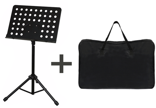 쿠팡특가 이스턴 코리아 보면대 GK2500 / 가방 풀세트 구성/ 악보 받침대 거치대 고급 악보대, 1개