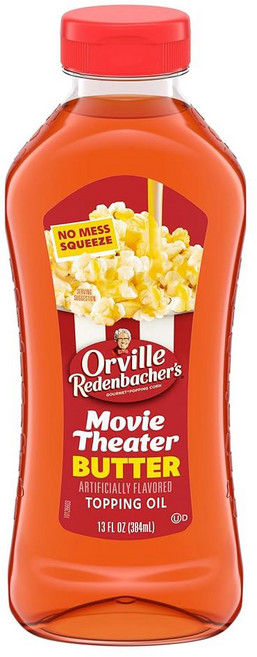 오빌 레덴바허의 팝콘 오일 영화관 버터 맛 13온스., 13.01 Ounce (Pack of 1), 1개, 384ml