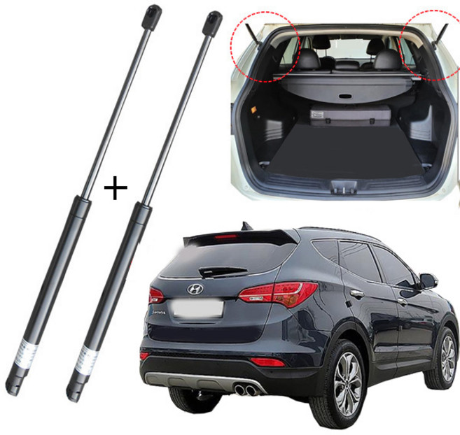 KG 현대 싼타페DM 2륜전용 호환 테일게이트 뒤 트렁크쇼바2개 차량1대분, 1세트