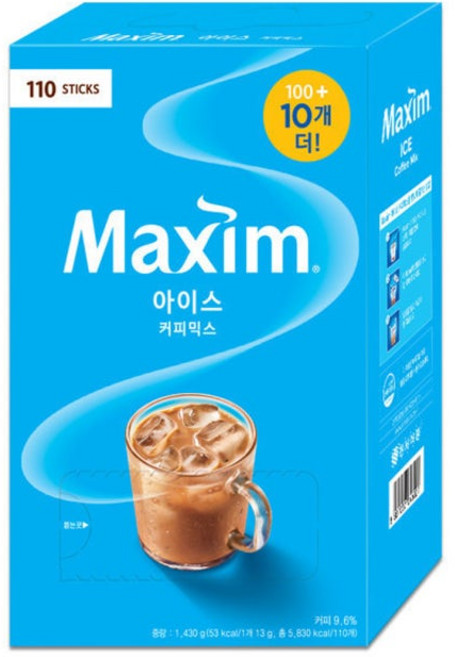 [동서식품] 맥심 아이스 커피믹스, 13g, 100개입, 3개