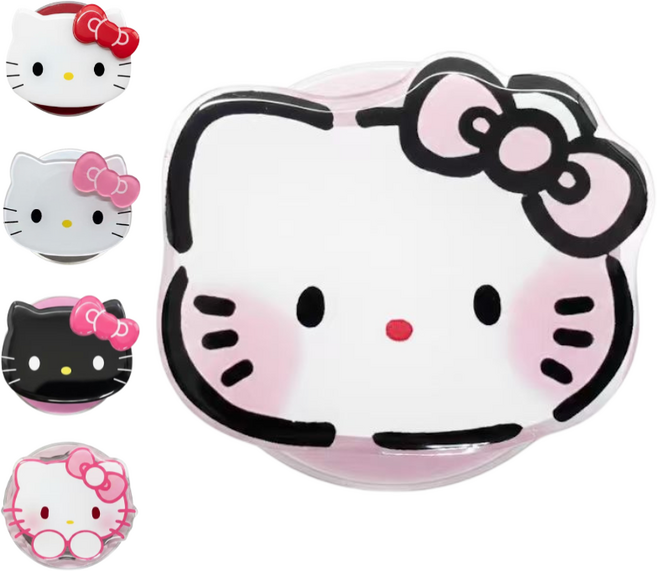 코리아팬 핸드폰그립톡 맥세이프 스마트톡 마그네틱 홀더 톡, 블랙, 1개