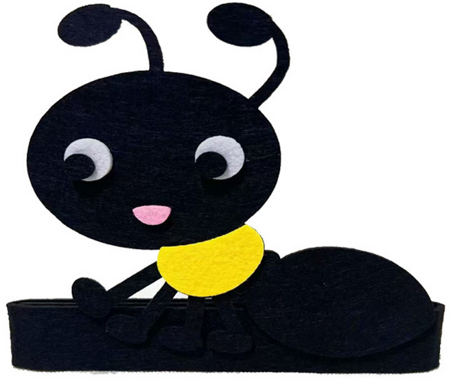 동물 가면 연극 구연동화 역할극 소품, 동물가면머리띠-개미