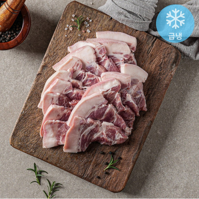 국내산 1+등급 돼지 꼬들살 500g 특수부위 덜미살, 500g x 2팩