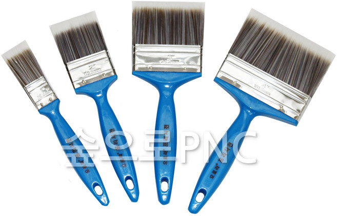 오로라 프리시전 블루브러쉬 4종 페인트붓 고급붓 탄력우수 내부도장용 (해리스붓 대체상품), 1개