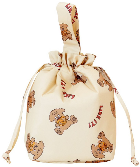 아이주 쿨러파우치 이유식가방 보냉가방 보냉파우치 미니보냉백 샐러드가방 런치백, 프레첼 쿨러파우치