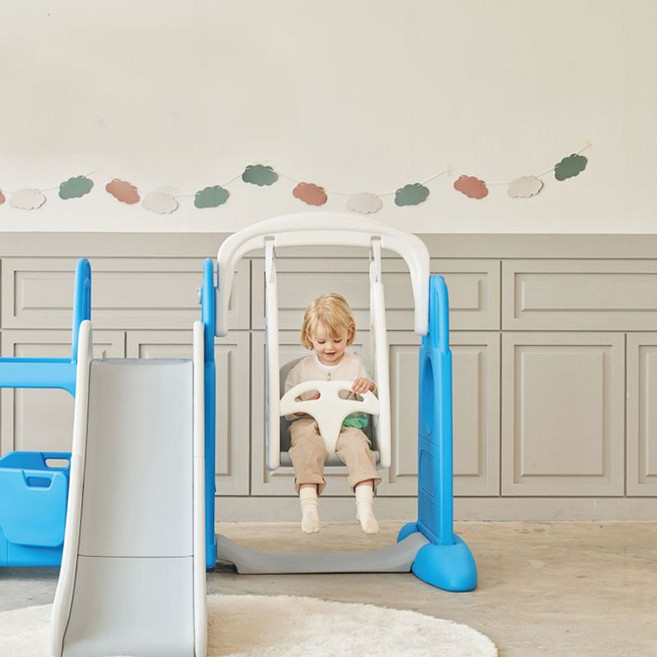 NEW 바닐라버스미끄럼틀 그네옵션 리뉴얼제품, 1개, 혼합색상